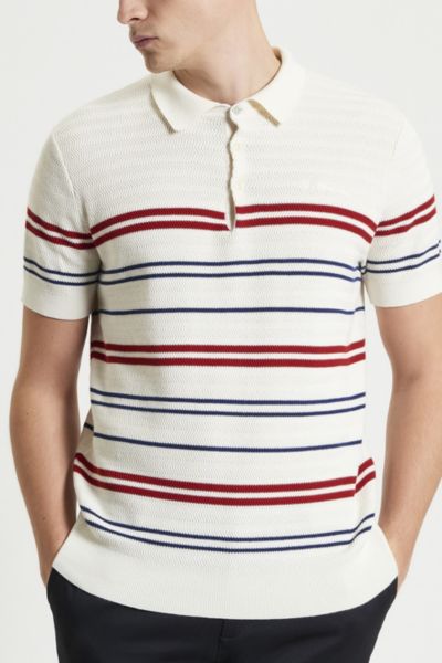 【BAON】25SS★ [BAONHAUS] Minets Over Color Collar Rugby T Men's Polo Shirts | Knit Polos + Rugby Shirts | Urban Outfitters