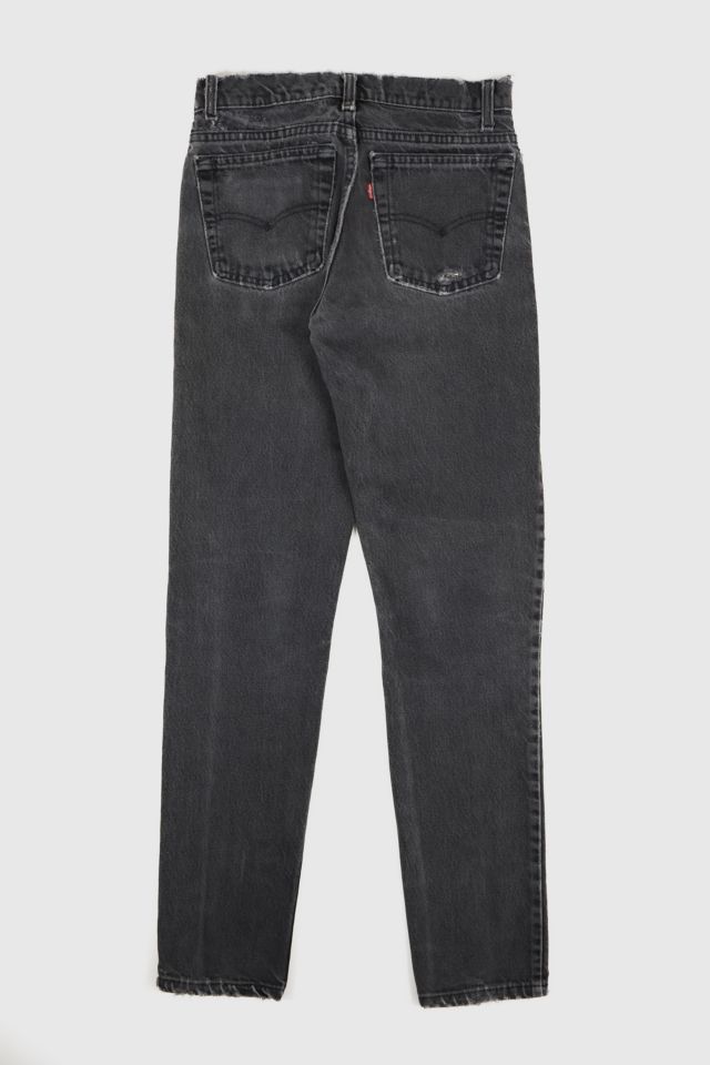 Vintage Distressed Levi's® Straight Fit Jeans #1