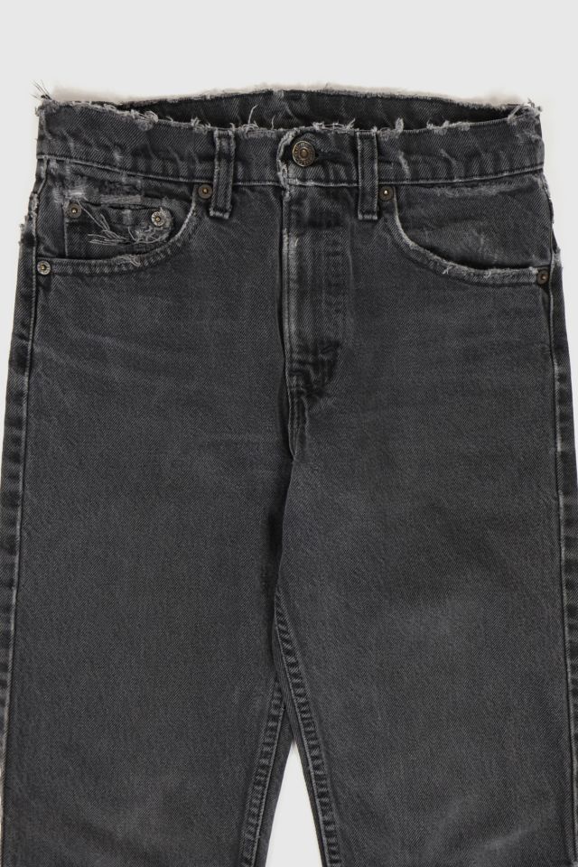 Vintage Distressed Levi's® Straight Fit Jeans #2