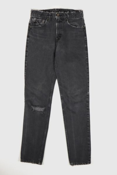 Vintage Distressed Levi's® Straight Fit Jeans