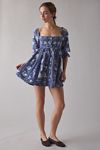 kimchi blue rosebud babydoll dress Kimchi Blue Cute As A Button Puff Sleeve Babydoll Mini Dress