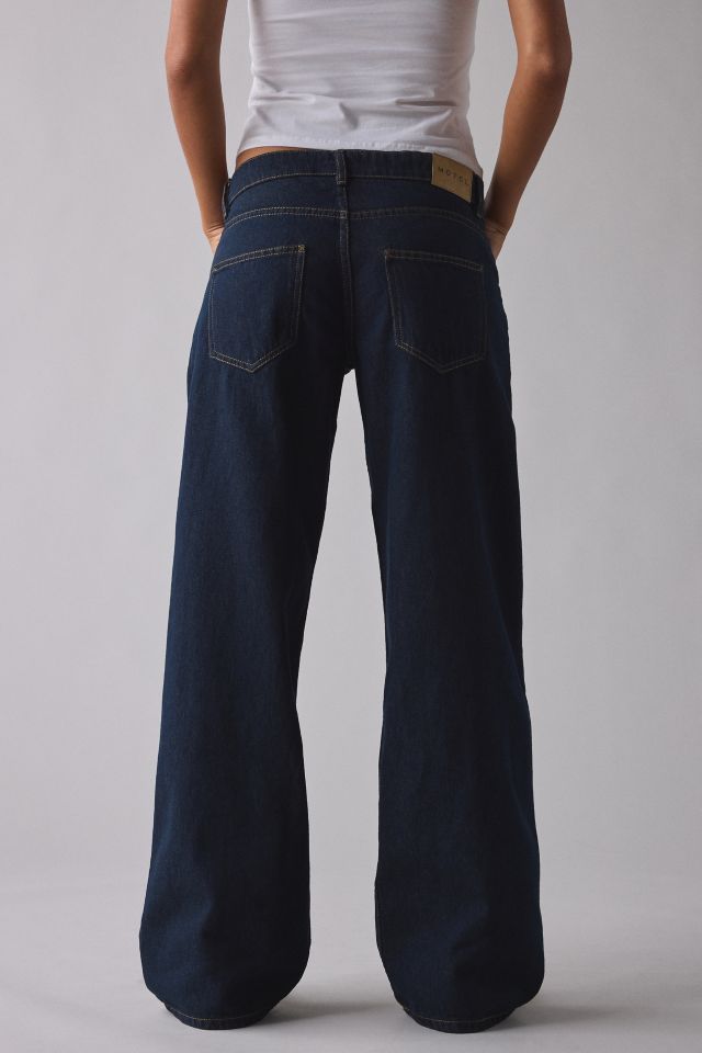 Motel Parallel Rinse Low-Rise Loose Jean