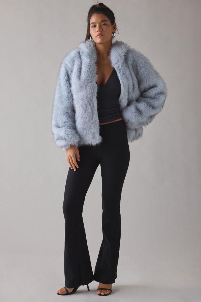 Veste à capuchon et fermeture éclair en fausse fourrure Sloanne de UO #2