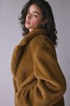 UO Scottie Oversized Long Faux Fur Coat