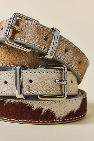 Urban Outfitters Basic Brown Leather Belt, Size Medium, NWOT