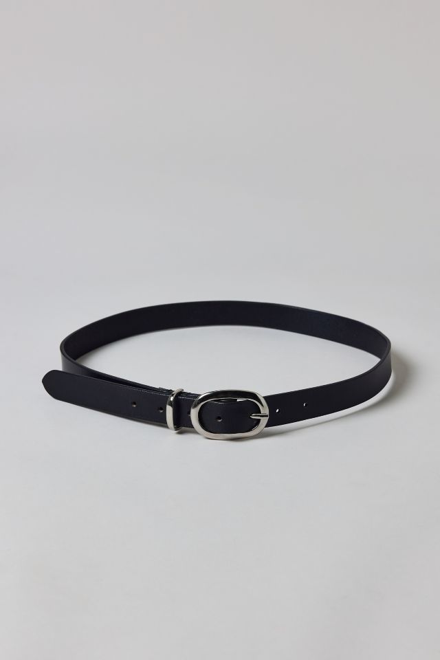 Essential Oval Buckle Leather Belt #1