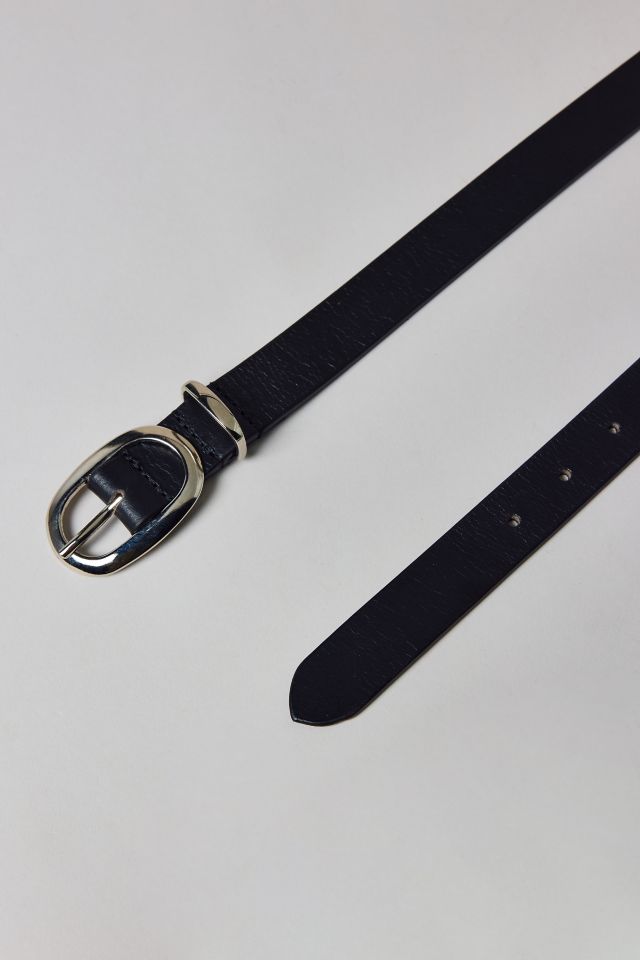 Essential Oval Buckle Leather Belt #2