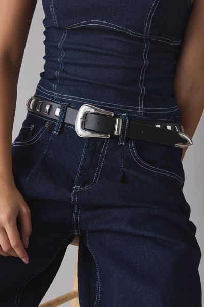 Urban Outfitters Bondi Metal Side-Tie Belt UO Bonnie Studded Wide Tie Belt | Urban Outfitters main image 4