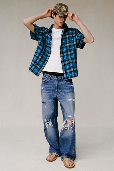 BDG Nitro Destructed Baggy Fit Jeans