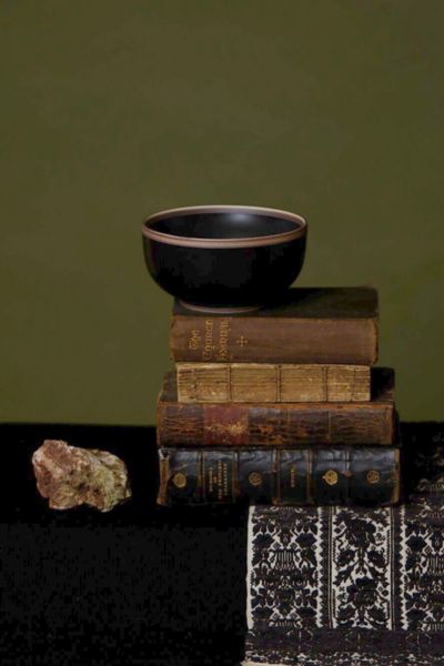 Middle Kingdom Rimmed Hermit Soup Bowl - Set of 4