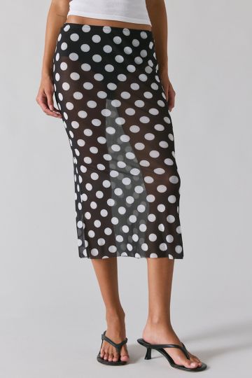 Kimchi Blue Ellie Sheer Lace High-Rise Stretch Capri Pant