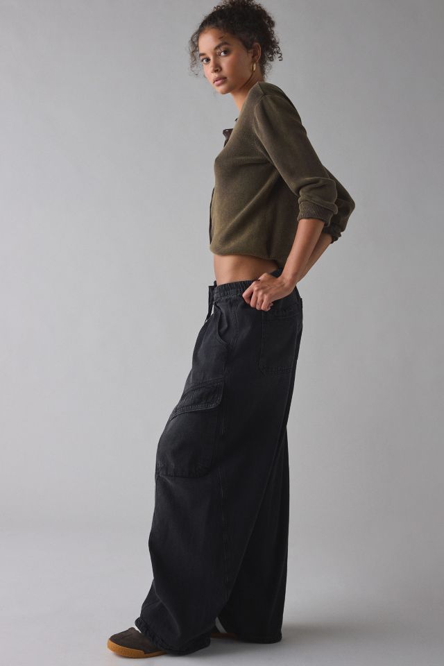 BDG Station Cocoon Baggy Barrel Leg Cargo Jean