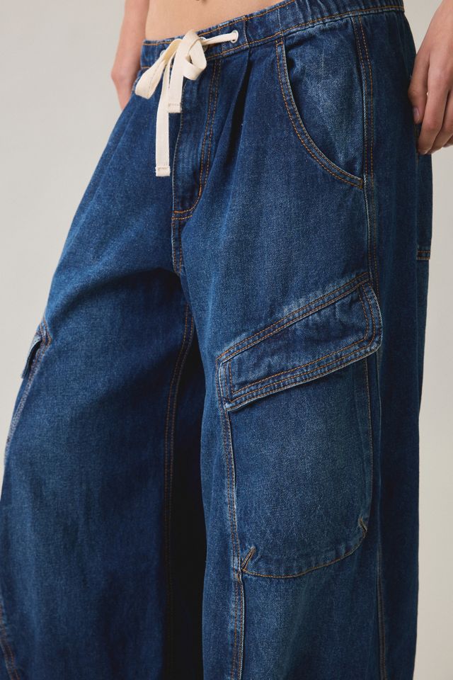 BDG Station Cocoon Baggy Barrel Leg Cargo Jeans #2