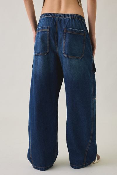 BDG Station Cocoon Baggy Barrel Leg Cargo Jeans