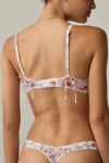 For Love & Lemons Lottie Sheer Mesh Underwire Bra