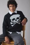 UO Graphic Knit Crew Neck Sweater