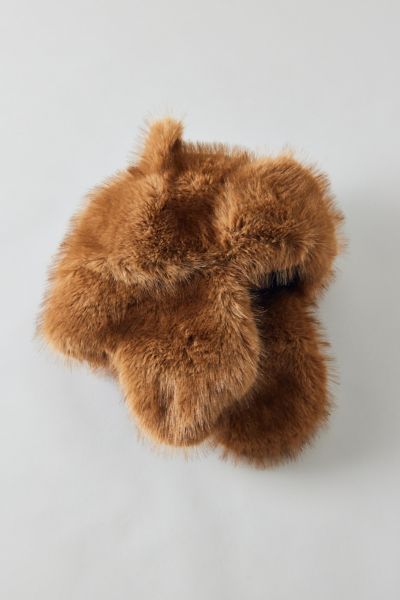 Faux Fur Teddy Trapper Hat