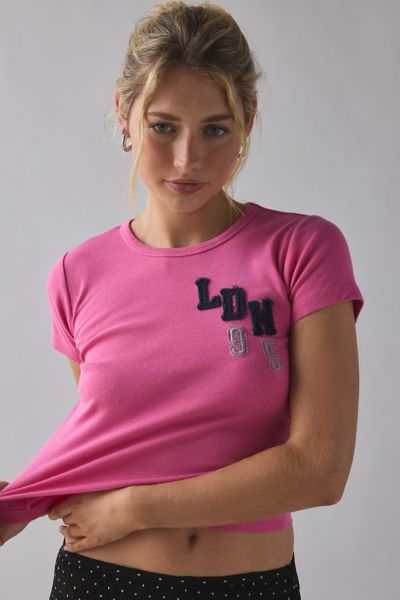 London 95 Applique Graphic Baby Tee