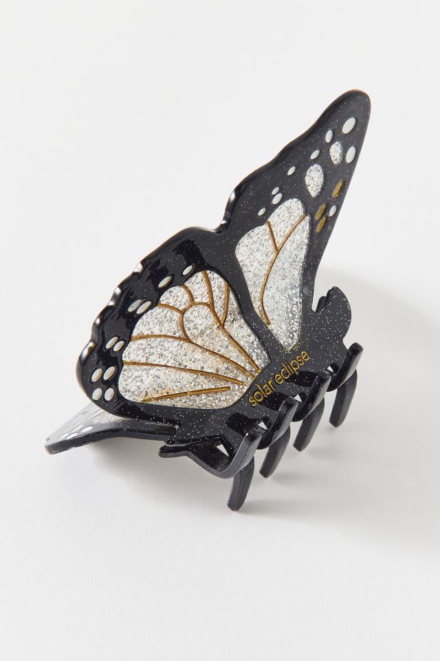 Solar Eclipse Hand Painted Claw Clip #1