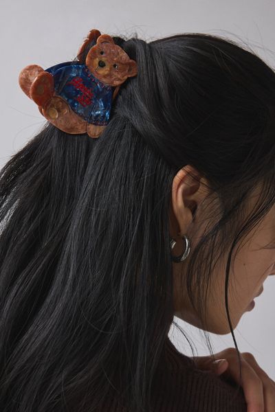 Solar Eclipse Hand Painted Claw Clip