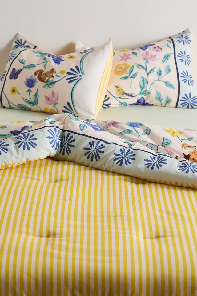 Reversible Patterned Core Comforter Set #1