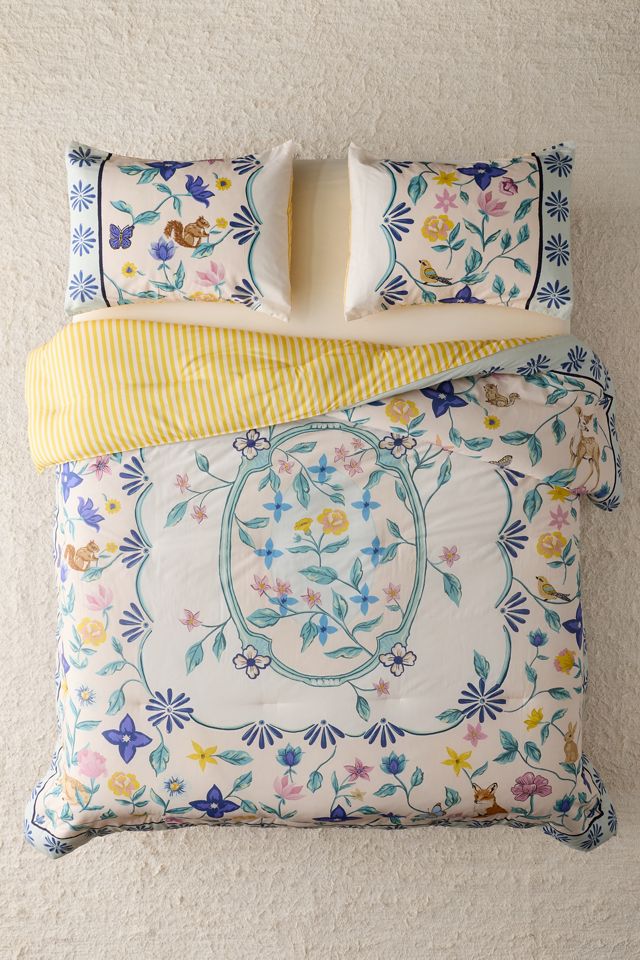 Reversible Patterned Core Comforter Set #2