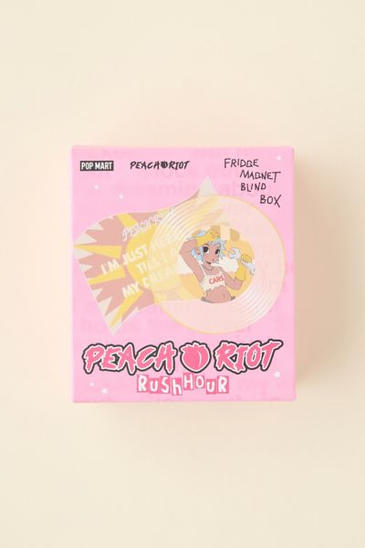 POP MART Peach Riot Rush Hour Series Blind Box Fridge Magnet