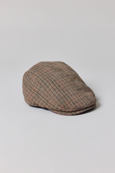 Urban Outfitters Houndstooth Newsboy Hat In Neutral Pattern, Women's At