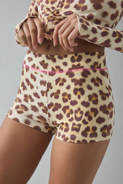 I.AM.GIA Blare Short Sleeve Zip-Front Romper | Urban Outfitters