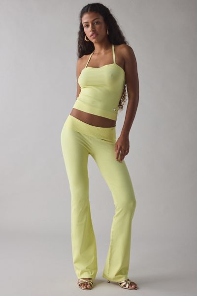 I.AM.GIA Morgana 2.0 Foldover Low-Rise Flare Pant