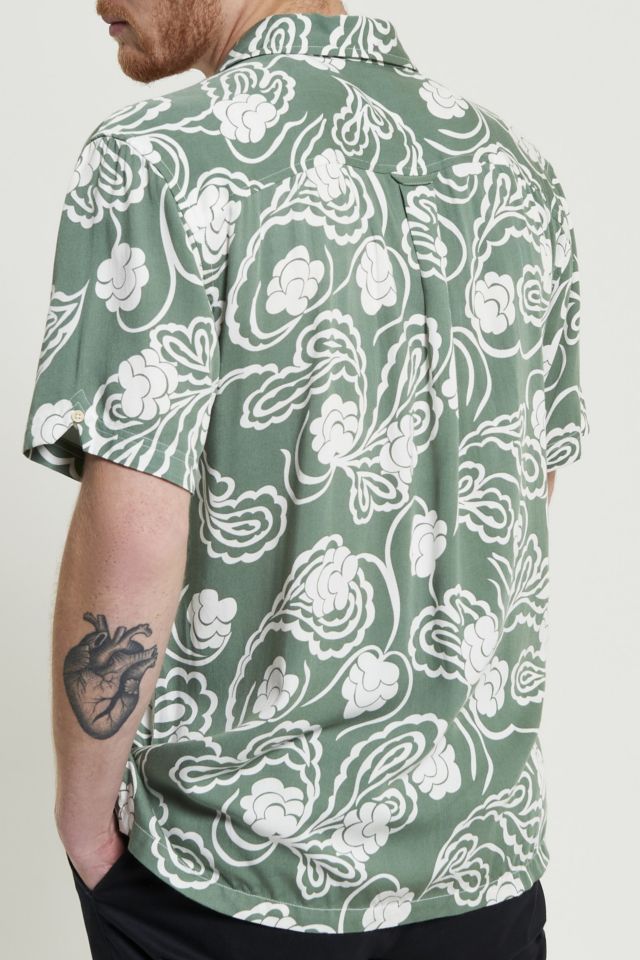 Ben Sherman Paisley Swirl Print Casual Button Down Shirt #2