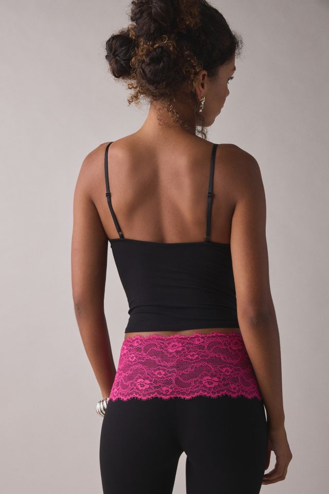 I.AM.GIA Adelia Orchid Graphic Lace Trim Cami #2