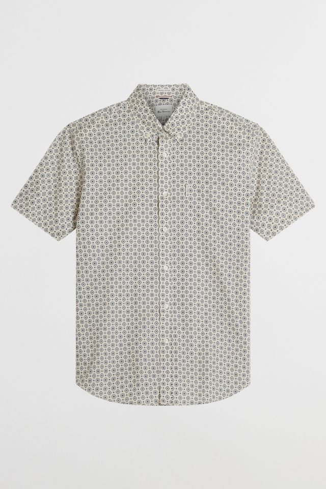 Ben Sherman Block Geo Button Down Shirt #3