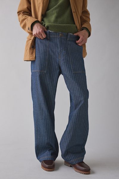 BDG Twill 5-Pocket Pleated Dad Chino