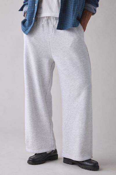 Standard Cloth Pregame Baggy Sweatpant In Light Grey, Men's At Urban Outfitters In Gray