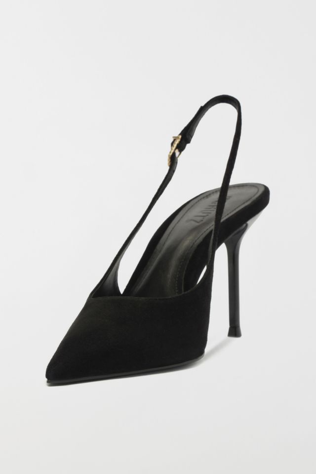 Schutz Alicia Suede Sling Heel #1