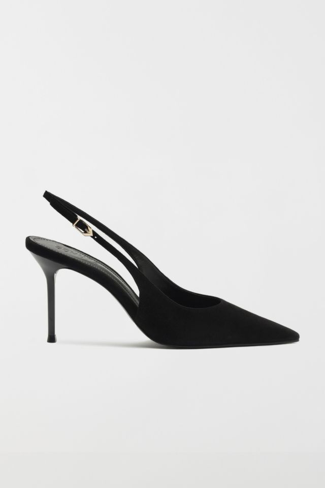 Schutz Alicia Suede Sling Heel #3