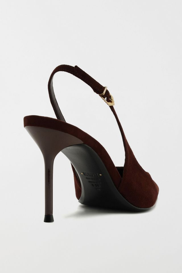 Schutz Alicia Suede Sling Heel #3