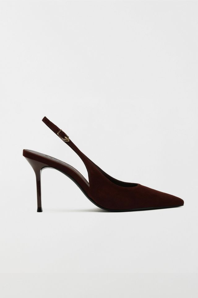 Schutz Alicia Suede Sling Heel #2