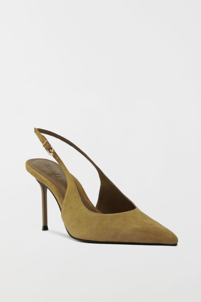 Schutz Alicia Suede Sling Heel #1