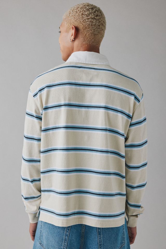 UO Striped Long Sleeve Rugby Tee #1