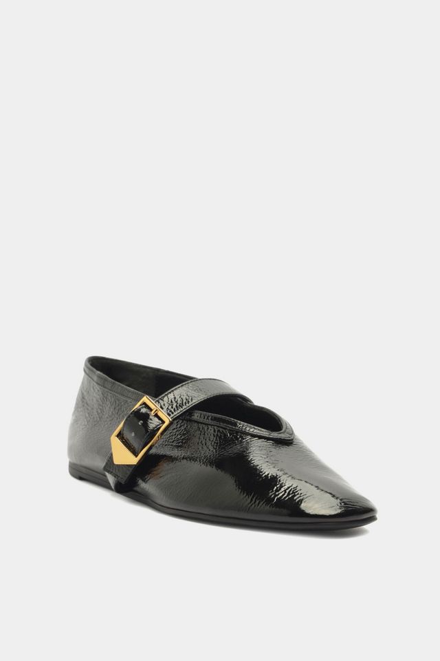 Schutz Courtney Buckle Ballet Flat #3