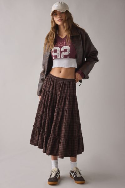 Swimcity★韓国アイドル着用★Haim skirt MYBFYABO Women Bubble A-Line Maxi Skirt Casual Solid Color