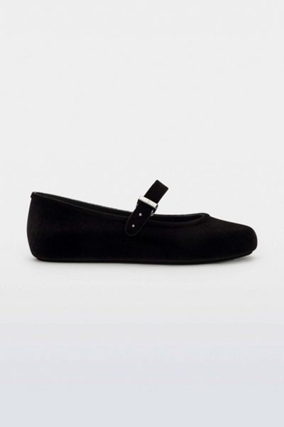 Melissa Soft Velvet II Ballerina Flat