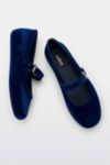 Melissa Soft Velvet II Ballerina Flat