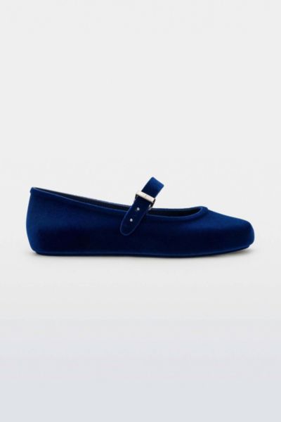 Melissa Soft Velvet II Ballerina Flat