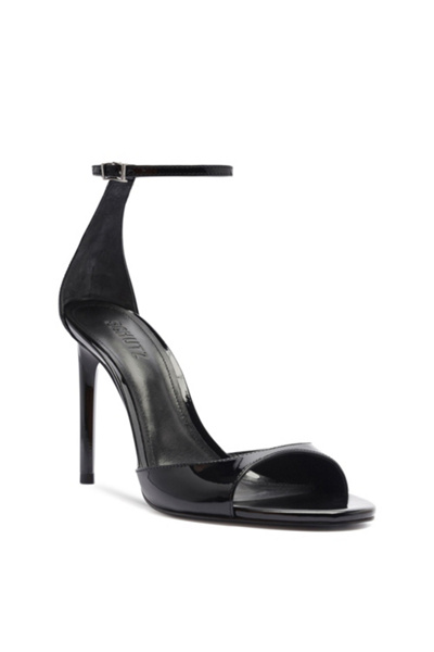 Schutz Scarlett Heeled Sandal In Black, Women's At Urban Outfitters In Black