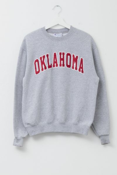 Vintage Y2K Oklahoma Champion Spell Out Crewneck Sweatshirt