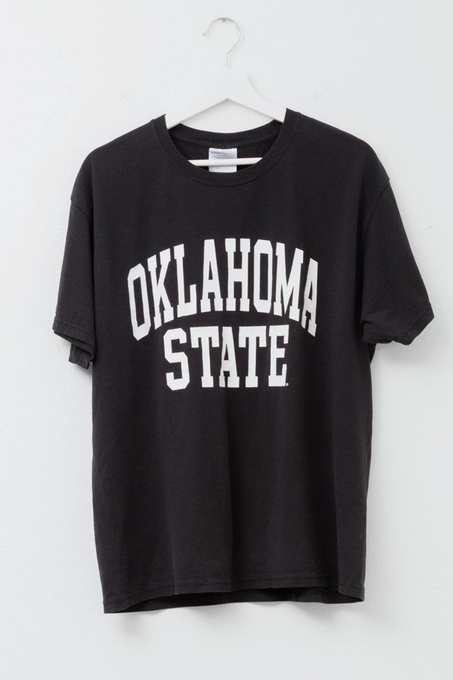 Vintage Y2K Black Oklahoma State Graphic T-Shirt | Urban Outfitters