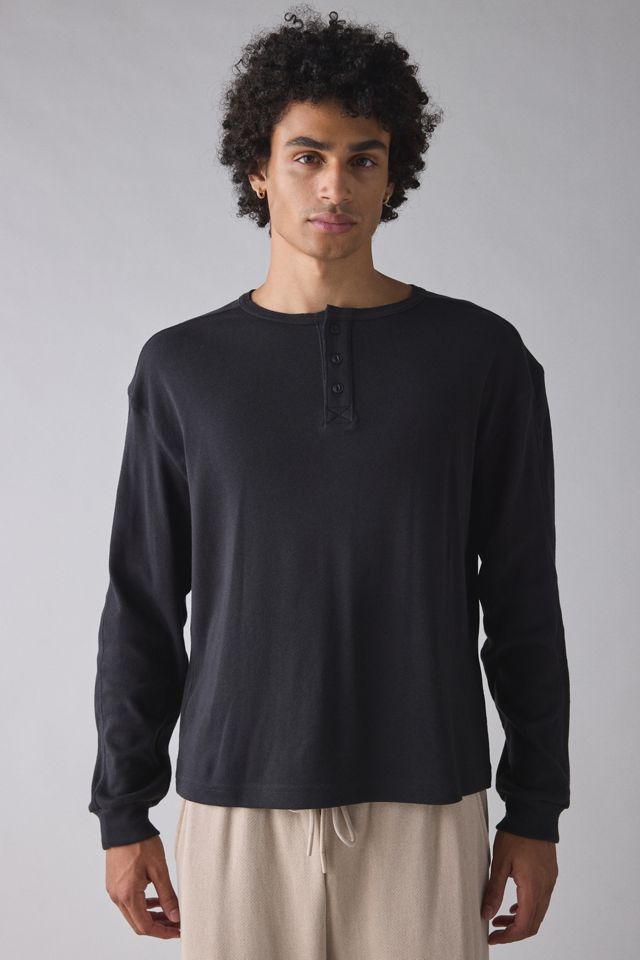 Standard Cloth Toro Henley Long Sleeve Tee | Urban Outfitters